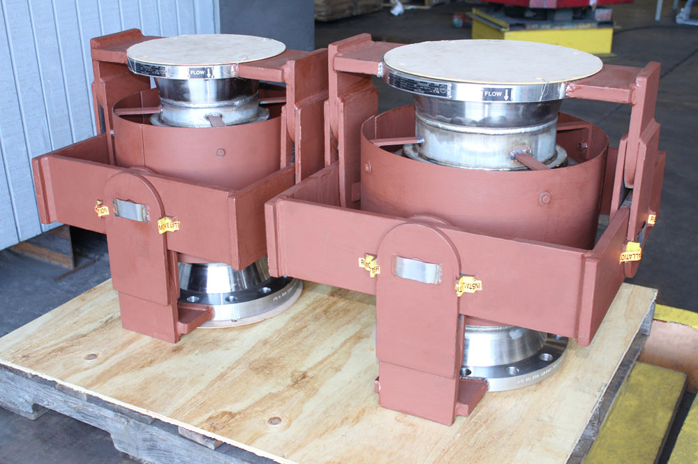 Gimbal Expansion Joints Designed for a Pipeline in Texas