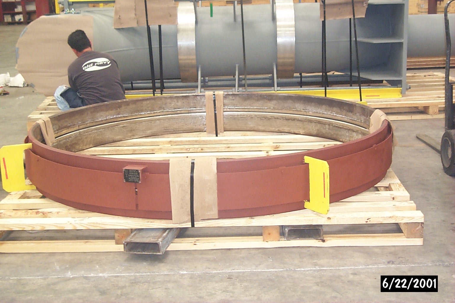 92" I.D. Toroidal Bellow Expansion Joint for an ASME "U" Stamp Heat Exchanger Shell
