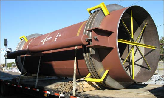 72" Diameter Tied Universal, Thick-wall Expansion Joint for a Sulfuric Acid Plant
