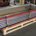8'-1/2" Long Rectangular Metallic Expansion Joint Designed with Mitered Corners for a Gas Turbine