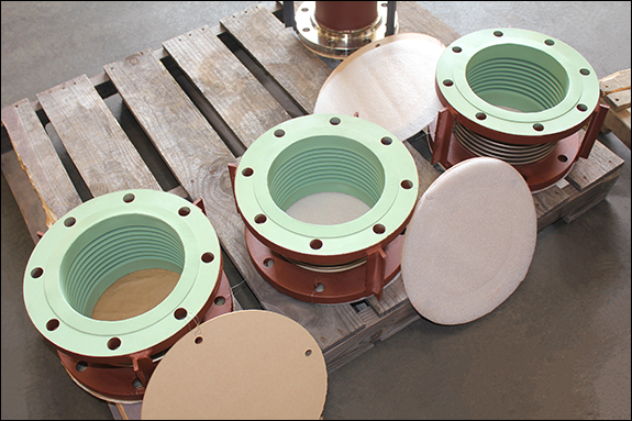 PTFE Coated Single Expansion Joints For A Power Plant in Mississippi