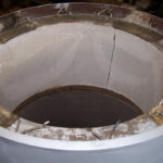 U.S. Bellows, Inc. Designed and Fabricated 44" Hinged Expansion Joints with Refractory Lining