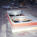 Rectangular and round fabric expansion joint ready for shipment