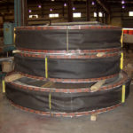 Various diameter round fabric expansion joint