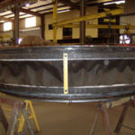 Round fabric expansion joints