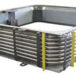 16 foot square rectangular expansion joint with stainless steel bellows