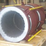 44-inch, O.D Universal, Refractory Lined Expansion Joint for a Chemical Plant