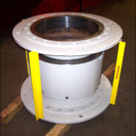 Single tied metallic expansion joint